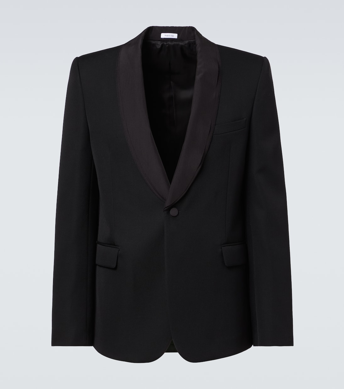 Virgin wool tuxedo jacket | McQueen