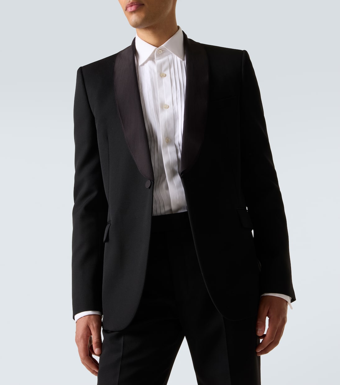 Virgin wool tuxedo jacket | McQueen