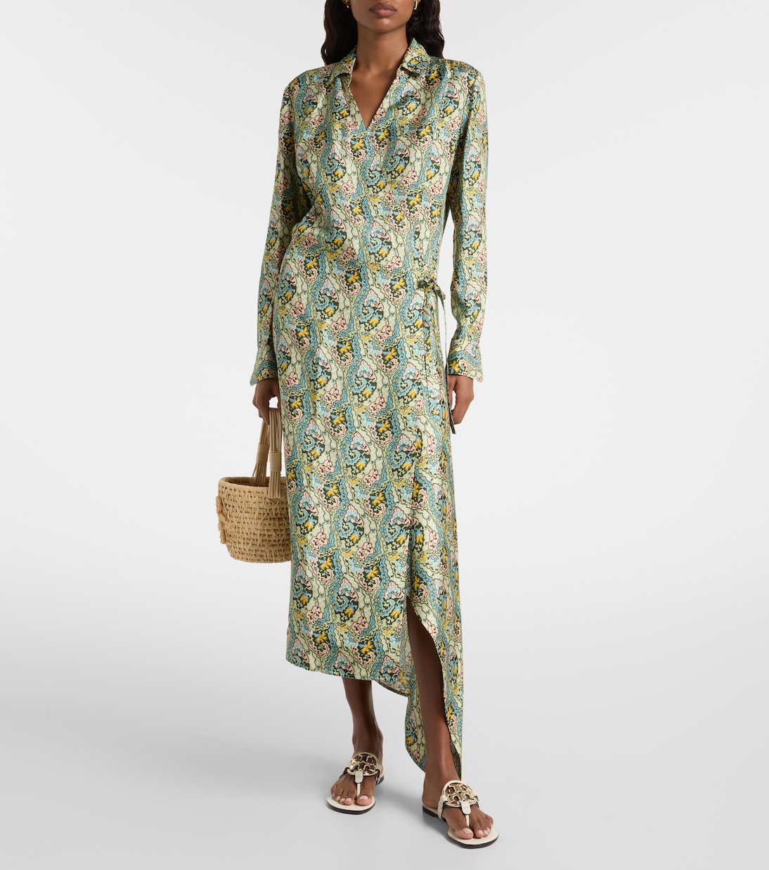 Miller leather thong sandals | Tory Burch