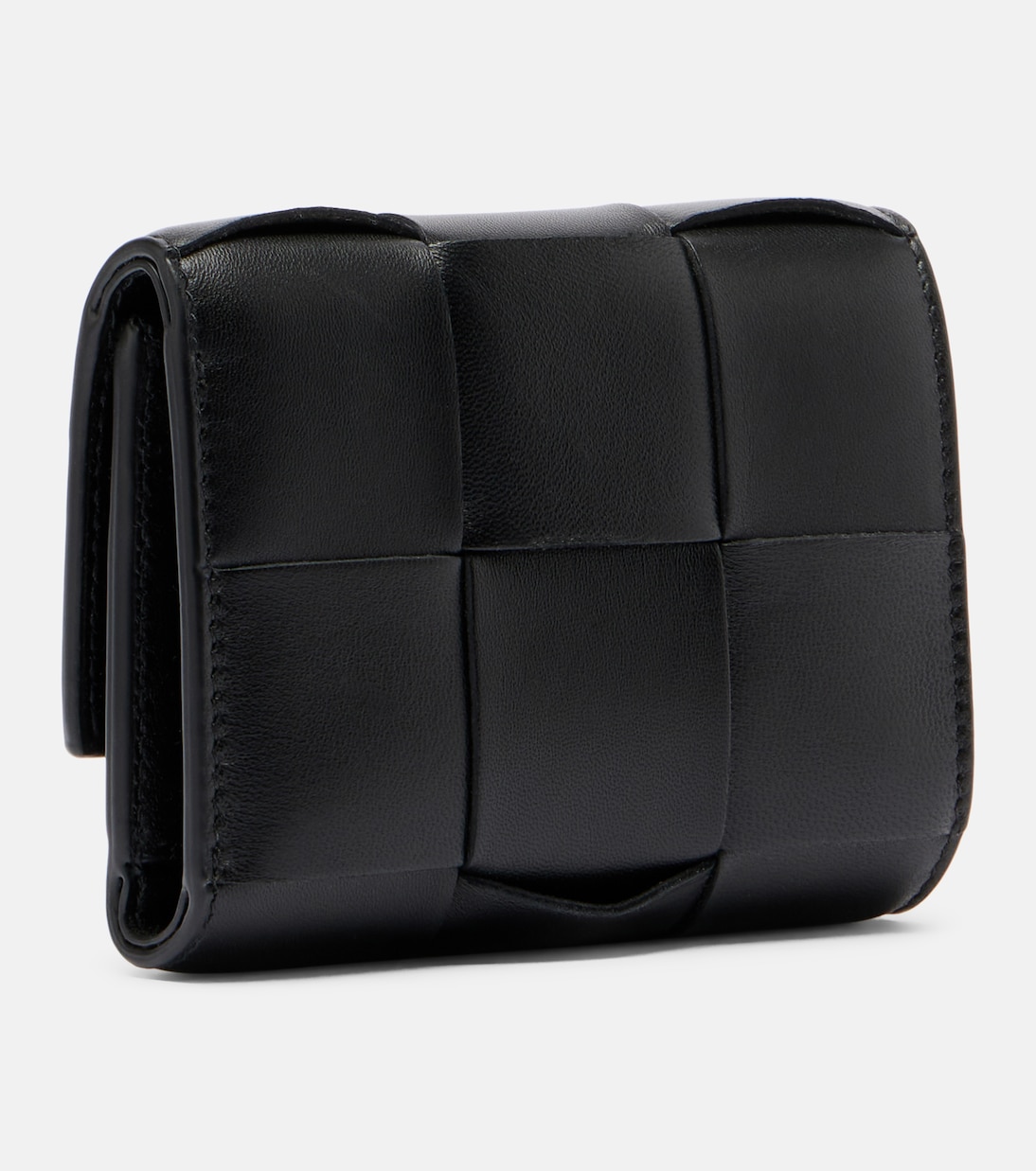 Portafoglio Cassette Small in pelle Intreccio | Bottega Veneta