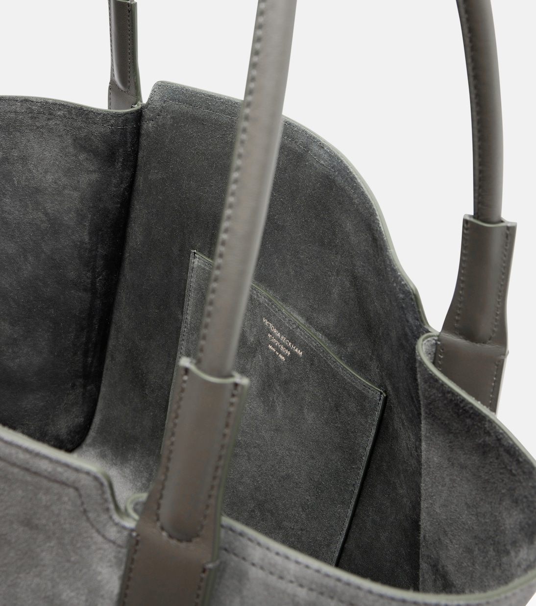 Henkeltasche Victoria Small aus Veloursleder | Victoria Beckham