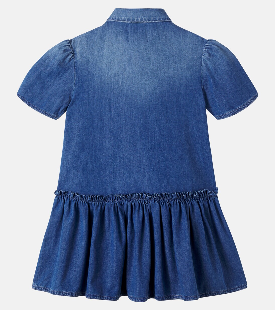 Kleid DG aus Denim | Dolce&Gabbana Kids