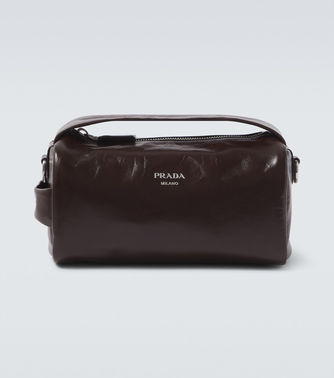 Leather tote bag | Prada