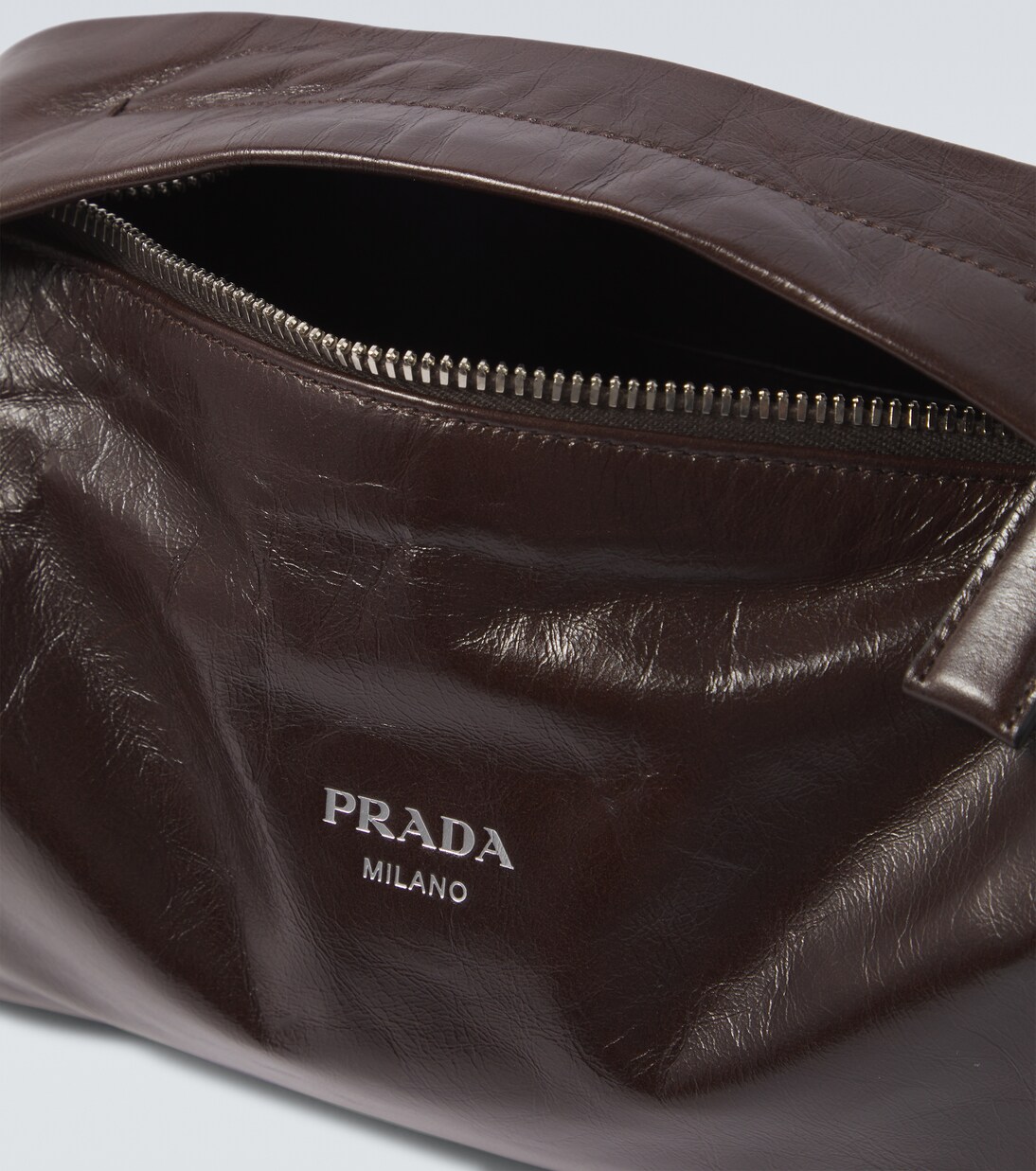 Leather tote bag | Prada