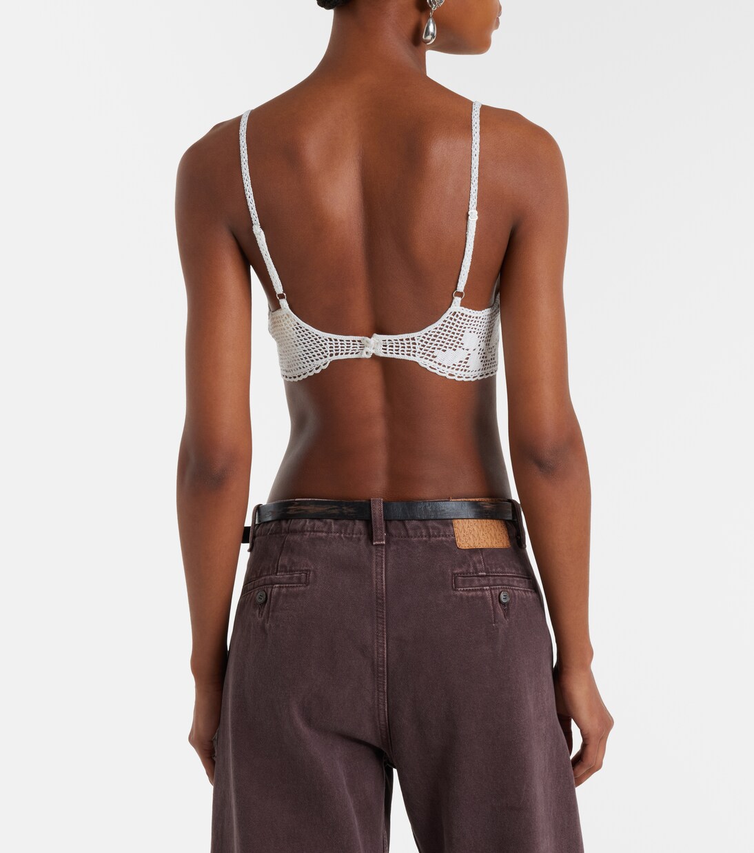 Sujetador de croché de algodón | Magda Butrym