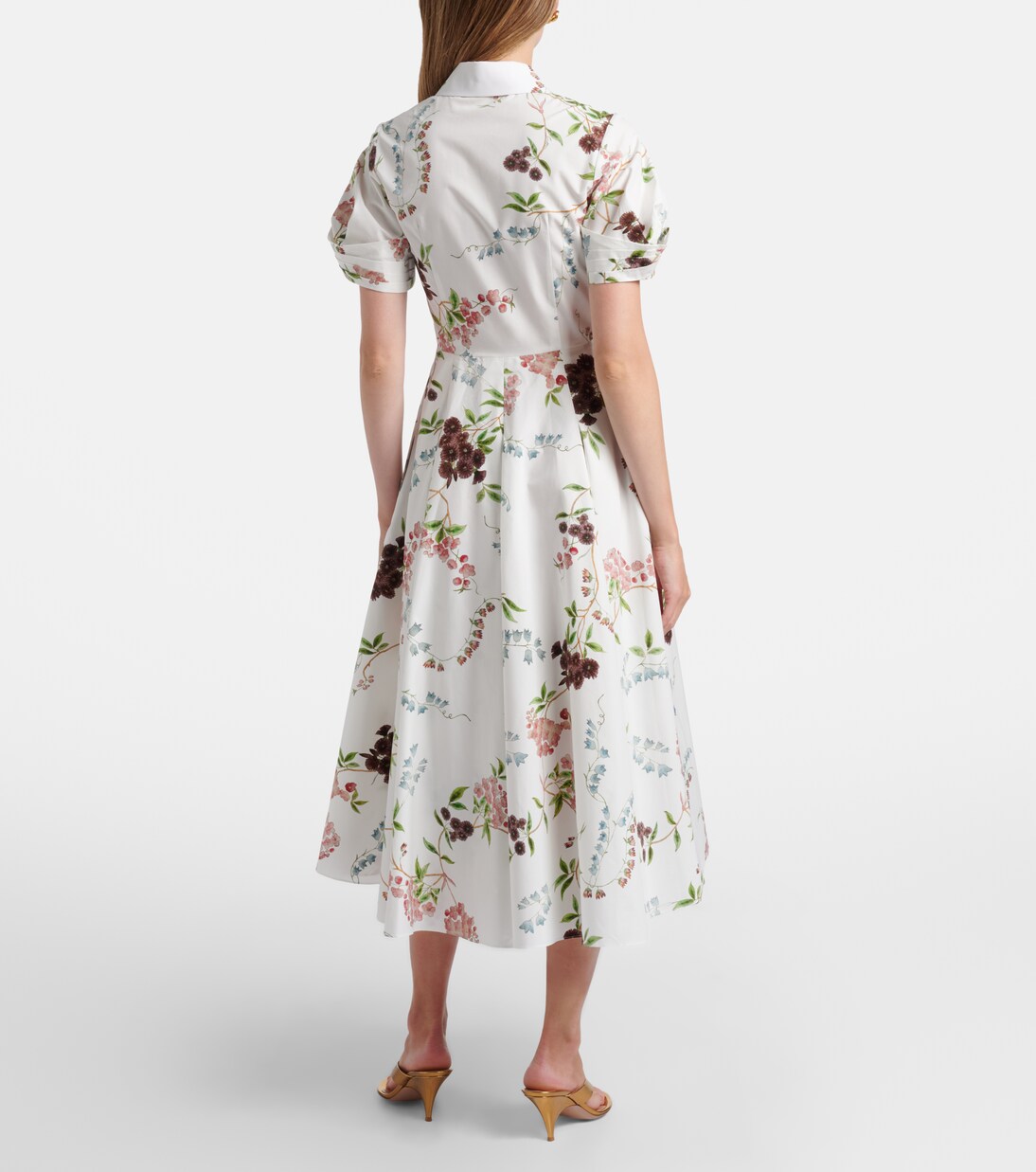 Hemdblusenkleid aus Baumwollpopeline | Erdem