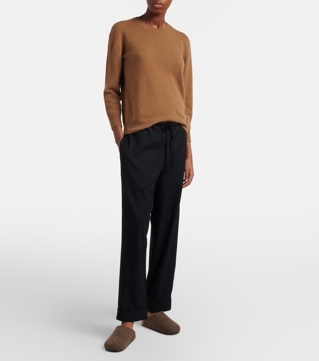 Delano wool straight pants | The Row