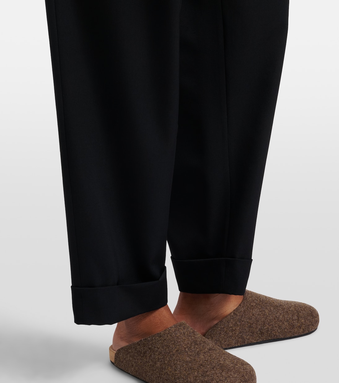 Delano wool straight pants | The Row