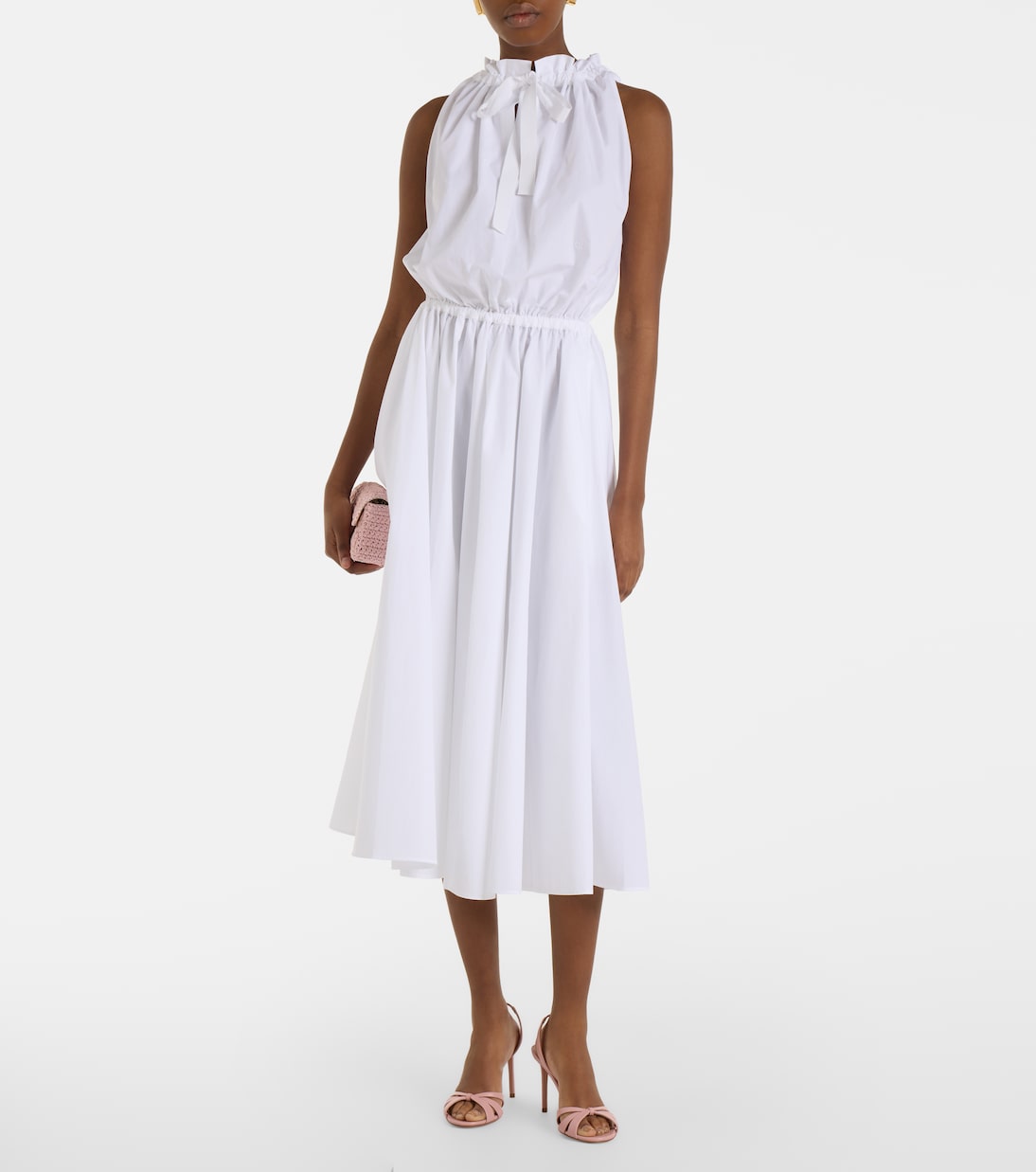 Robe midi en coton | Patou