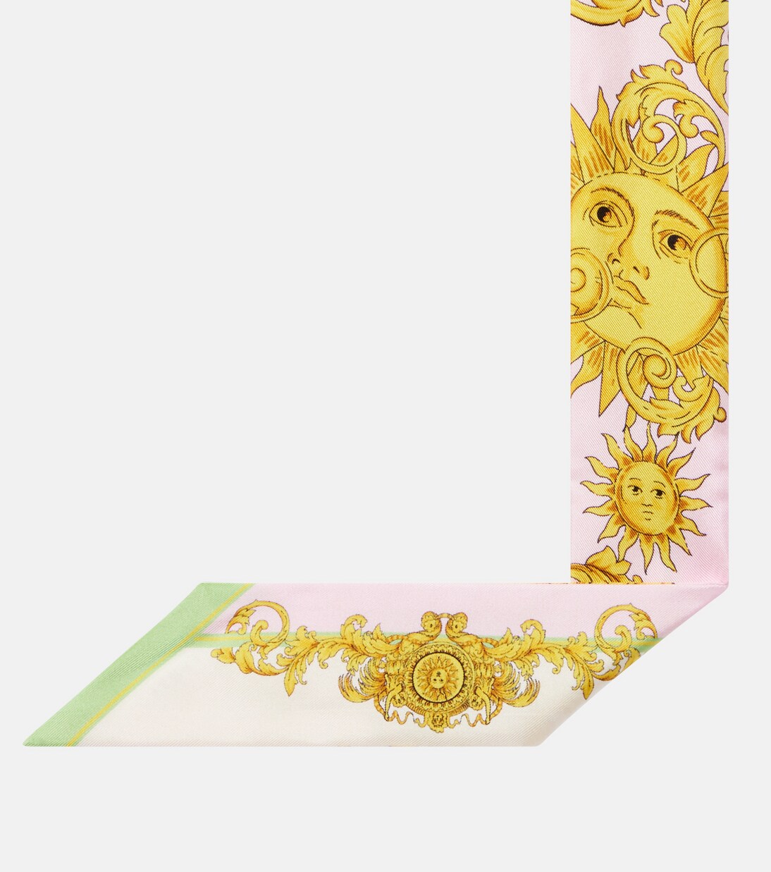 Pañuelo de seda estampado | Versace