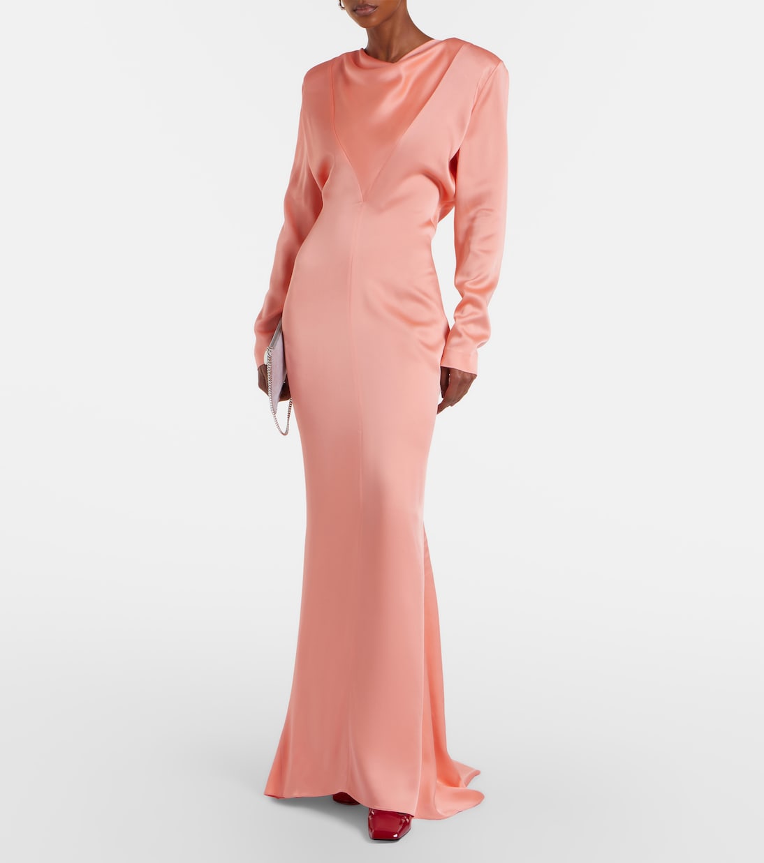 Satin gown | Stella McCartney