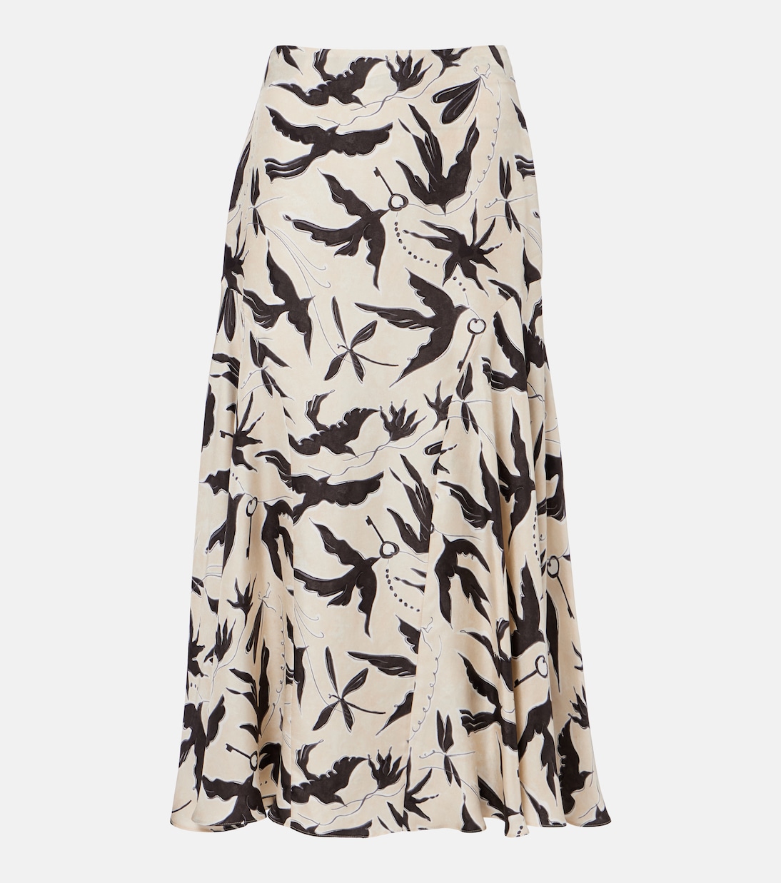 Midirock Elton aus Seide | Altuzarra