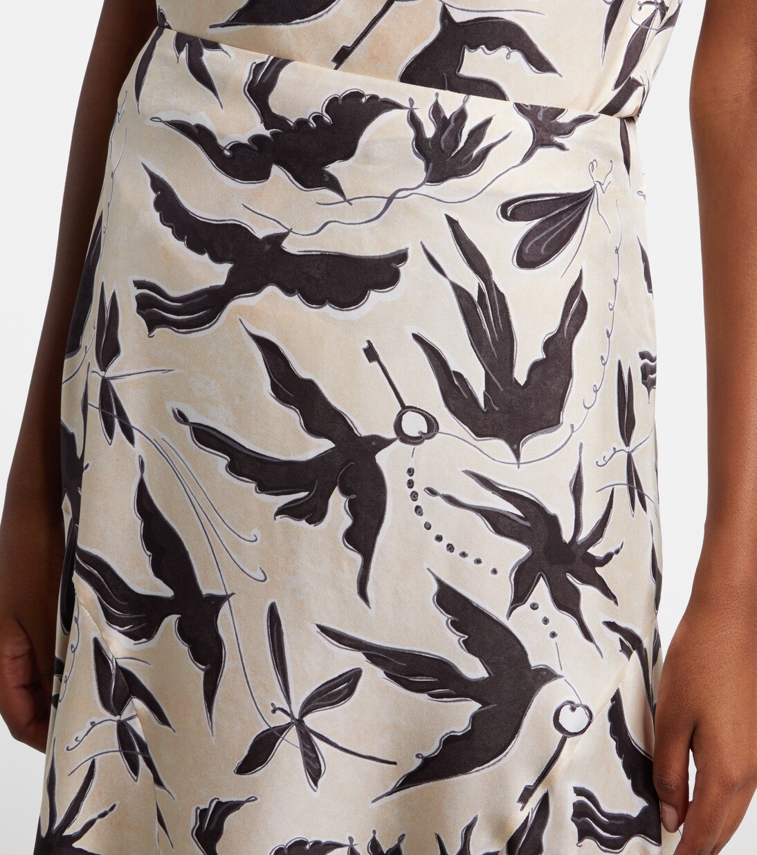 Midirock Elton aus Seide | Altuzarra