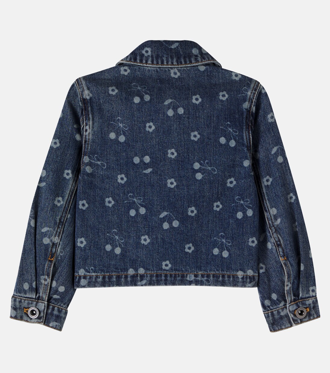 Printed denim jacket | Self-Portrait Kids