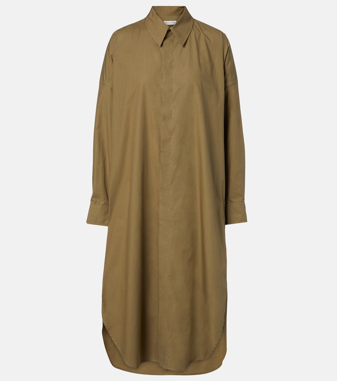 Hemdblusenkleid Bloom aus Baumwollpopeline | The Frankie Shop