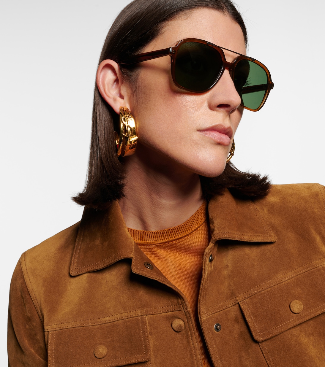 Gafas de sol cuadradas Corner Angle | Saint Laurent