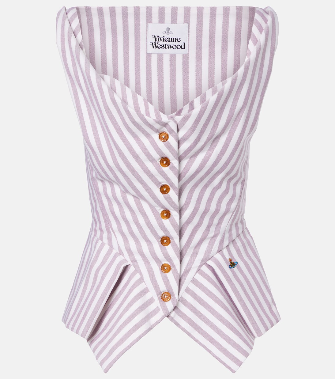 Monday striped cotton top | Vivienne Westwood