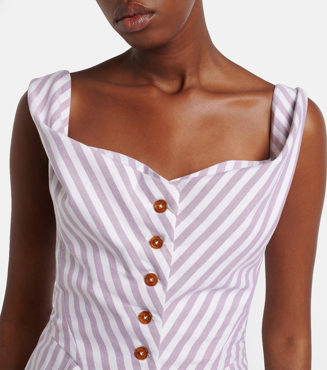 Monday striped cotton top | Vivienne Westwood