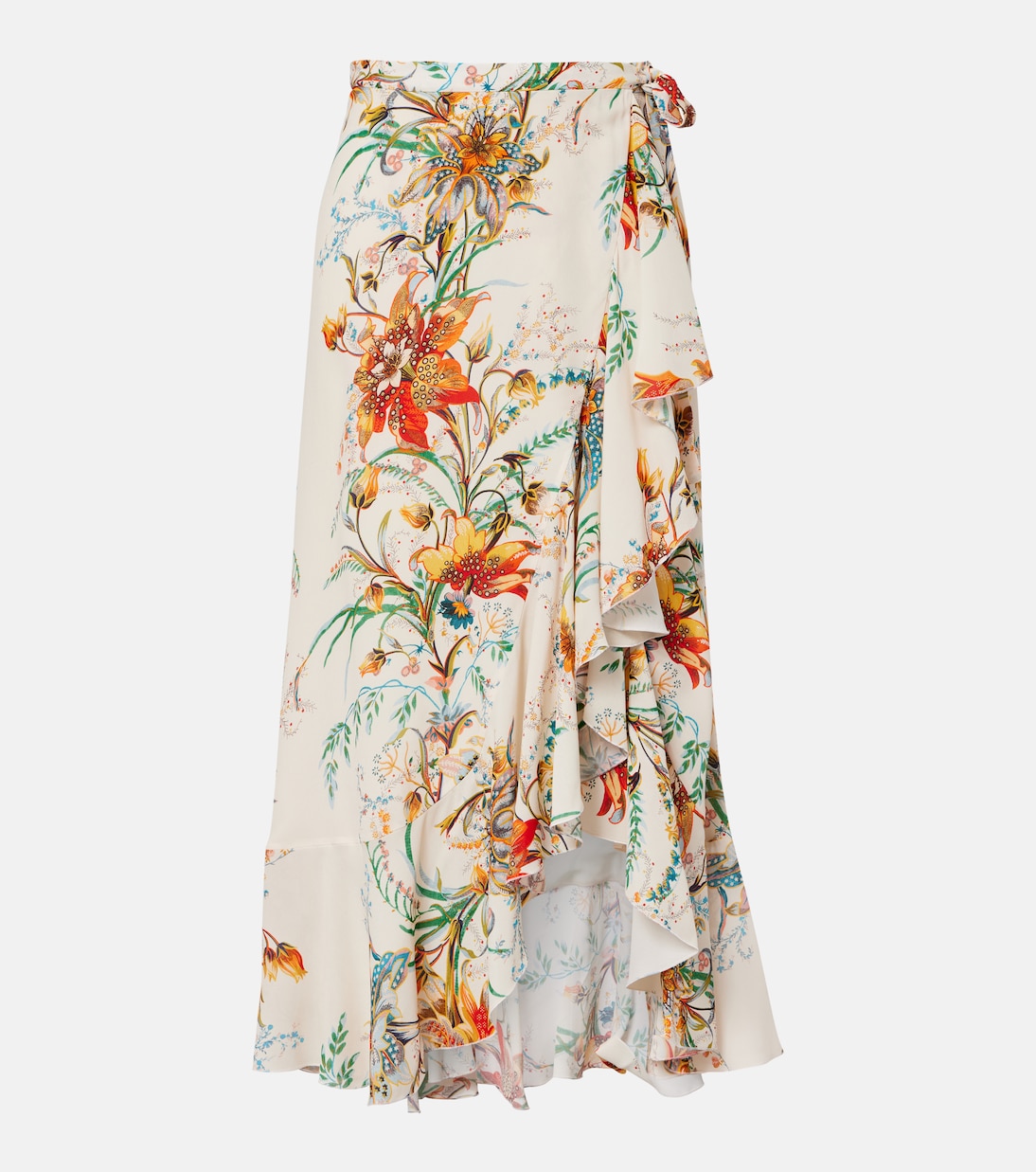 Floral wrap skirt | Etro