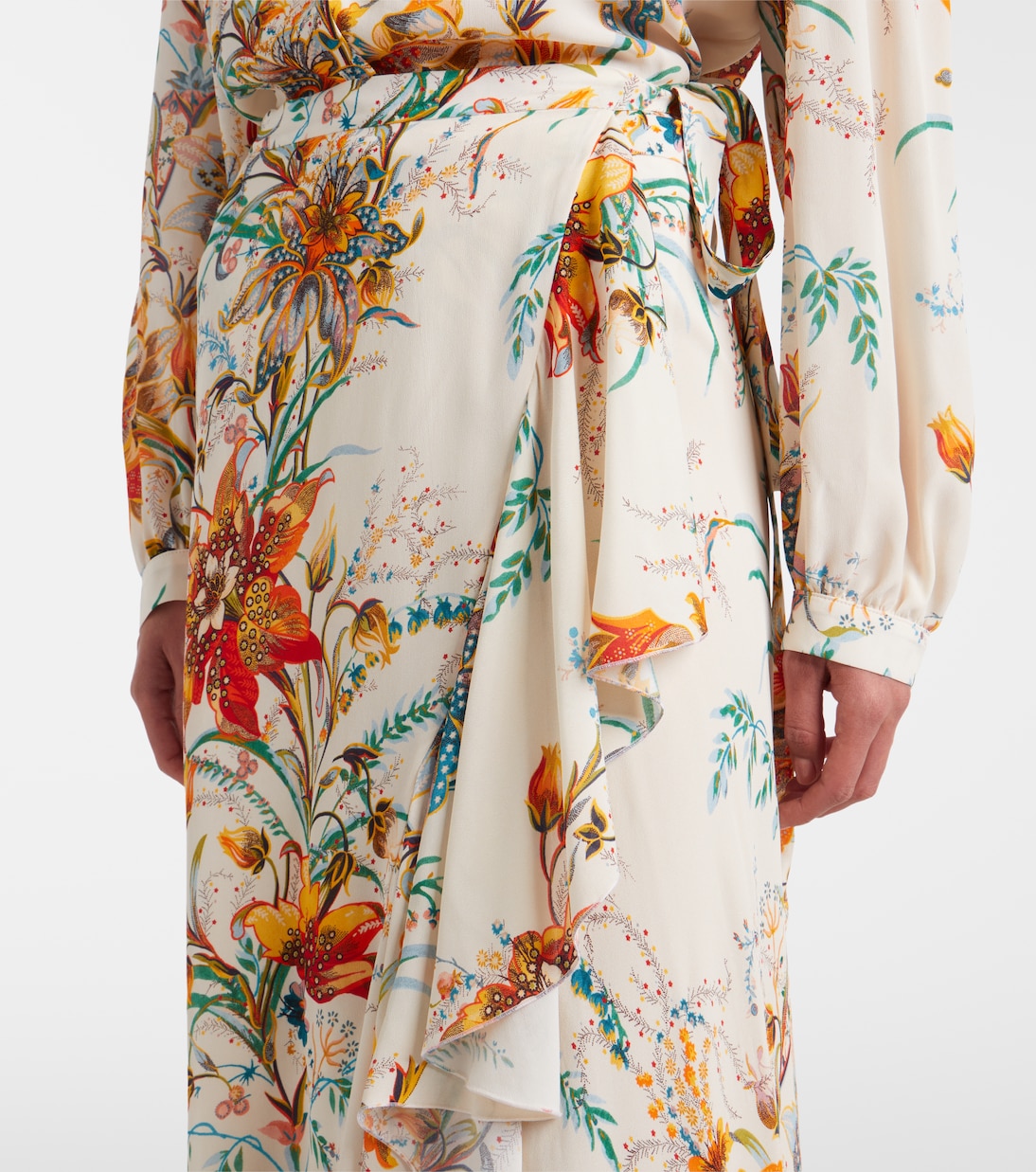 Floral wrap skirt | Etro