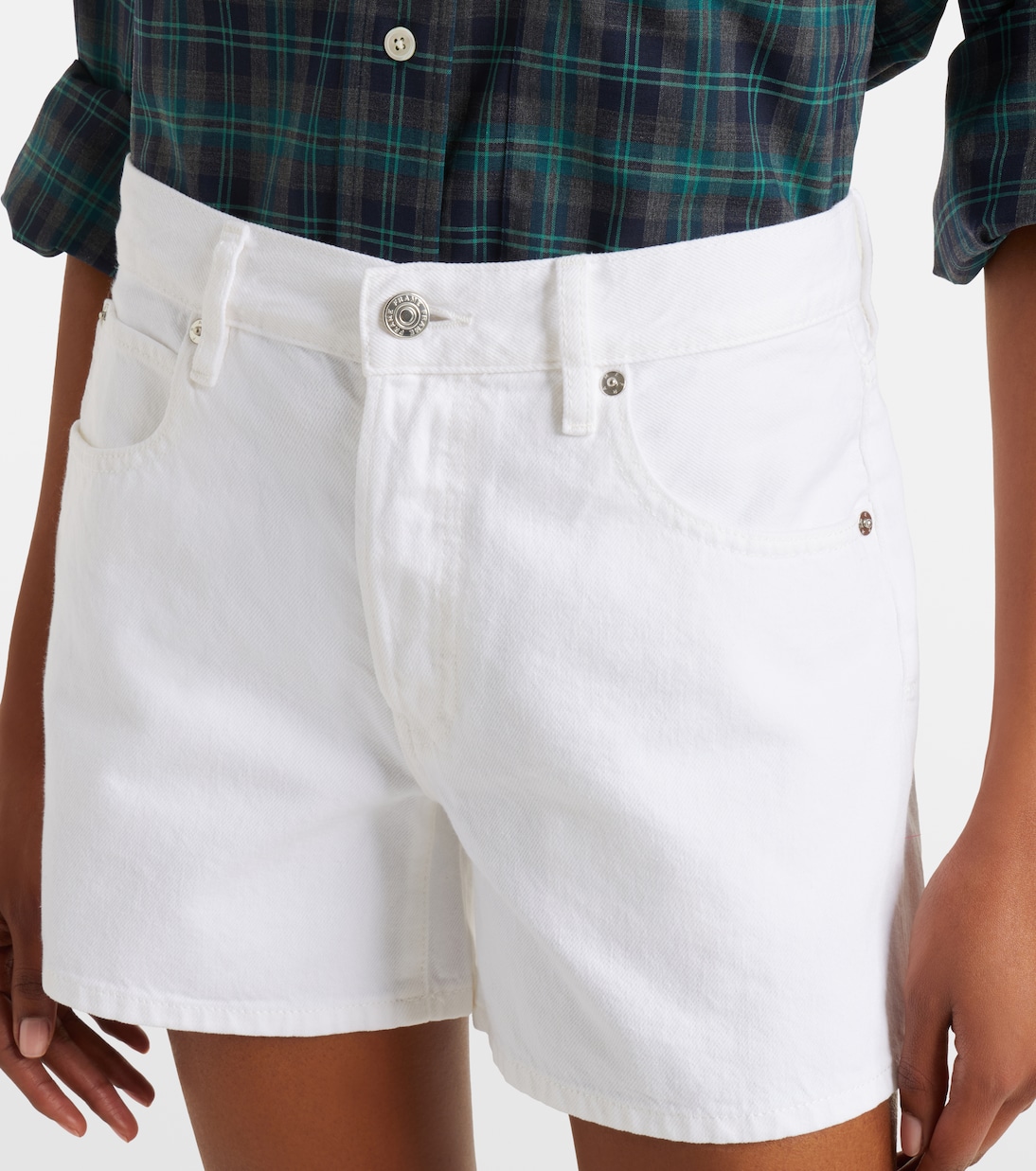 The Long Hang denim shorts | Frame