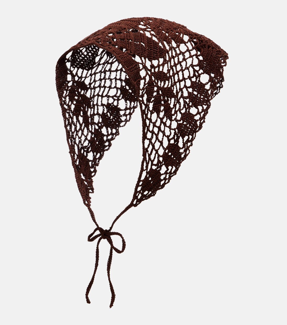 Crochet cotton headwrap | Magda Butrym