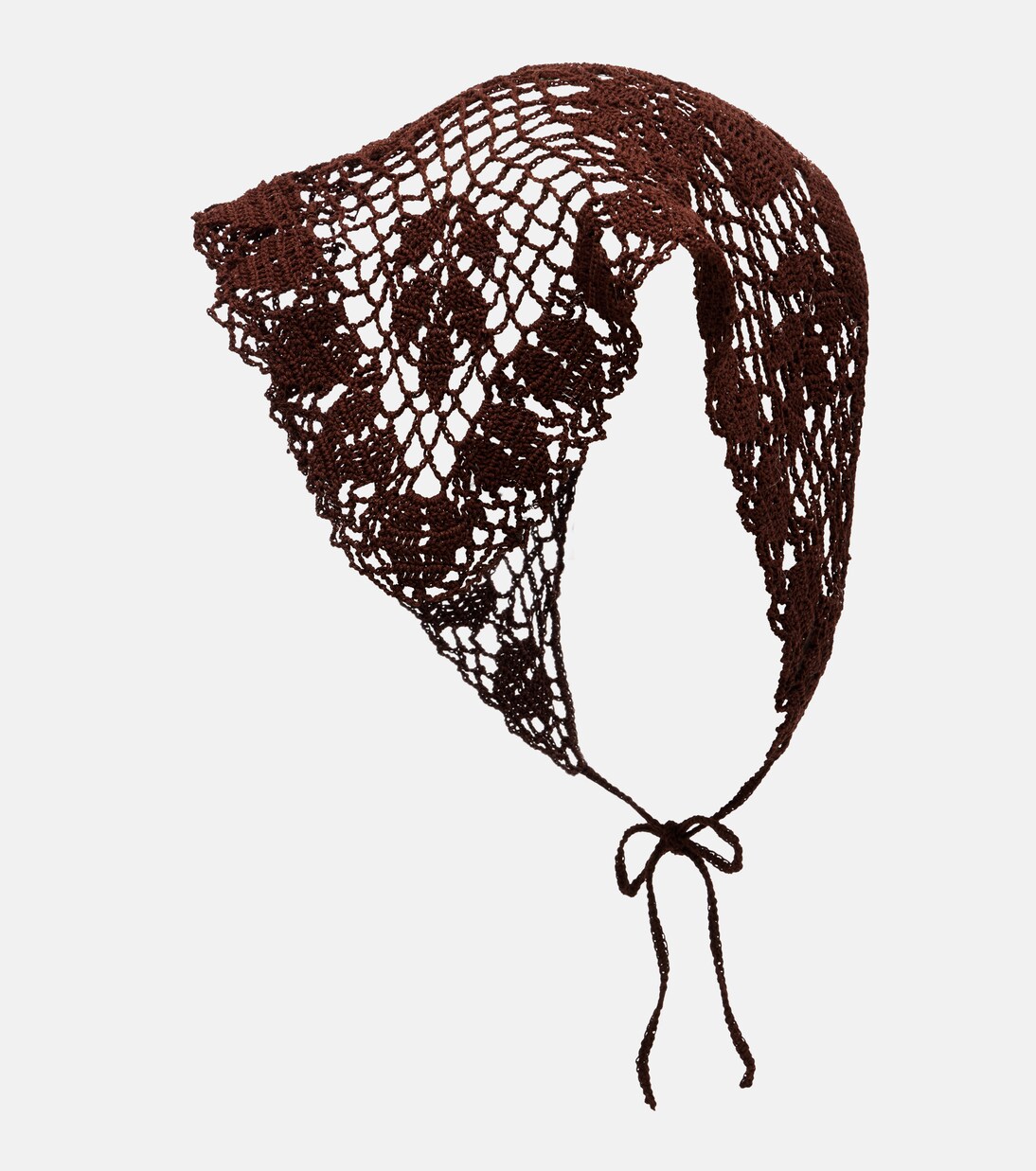 Crochet cotton headwrap | Magda Butrym