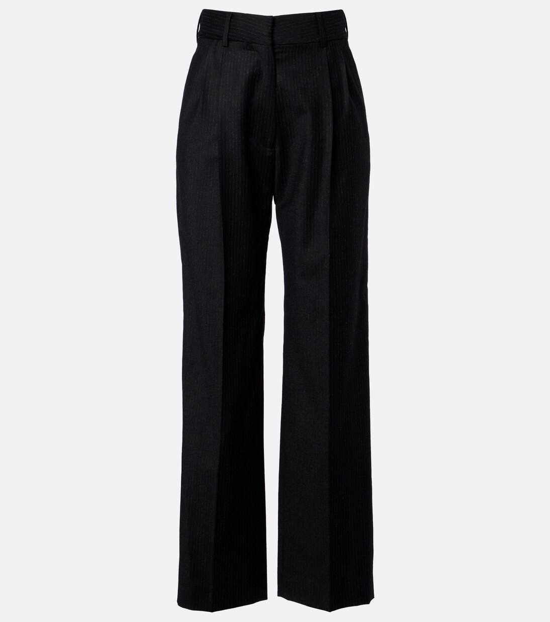 Fox wool straight pants | Blazé Milano