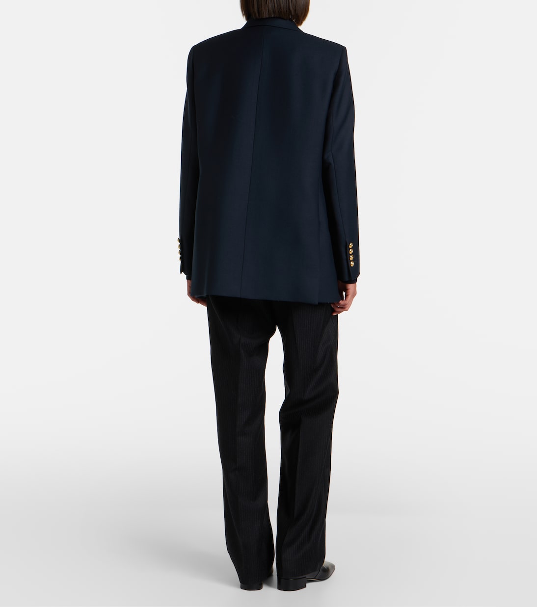 Fox wool straight pants | Blazé Milano