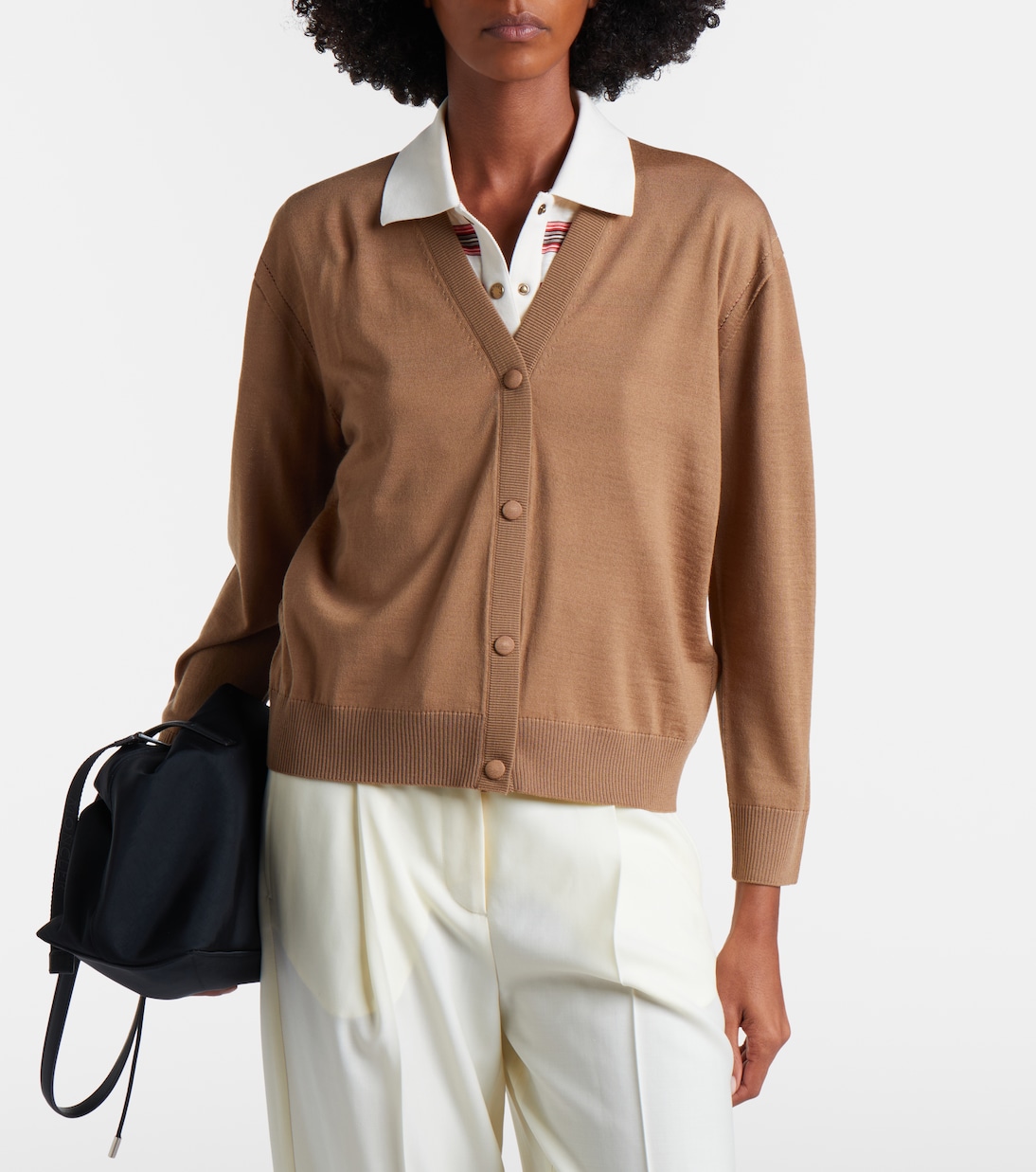 Virgin wool cardigan | Moncler