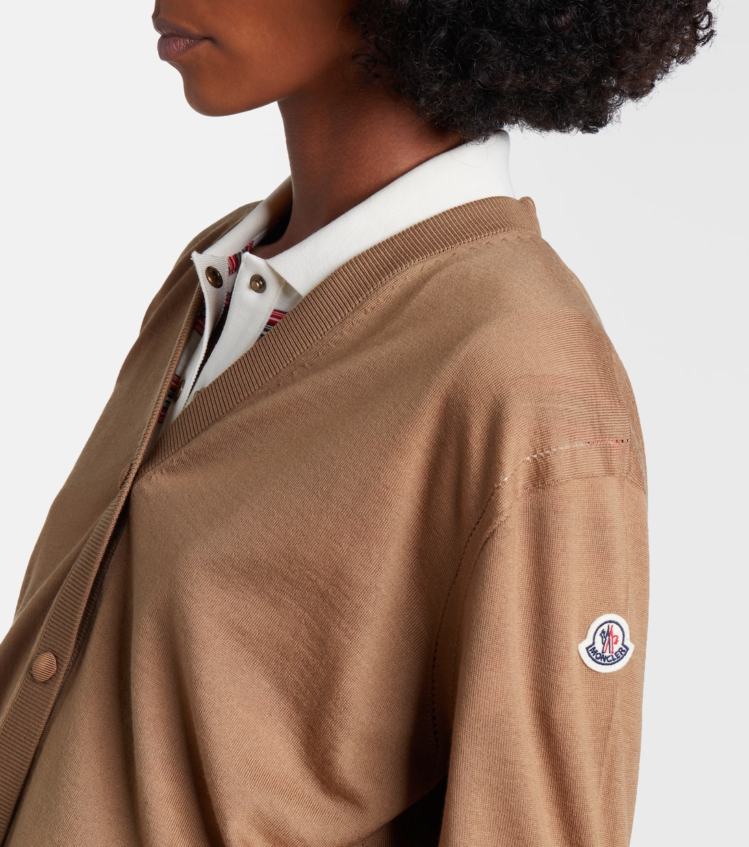 Virgin wool cardigan | Moncler