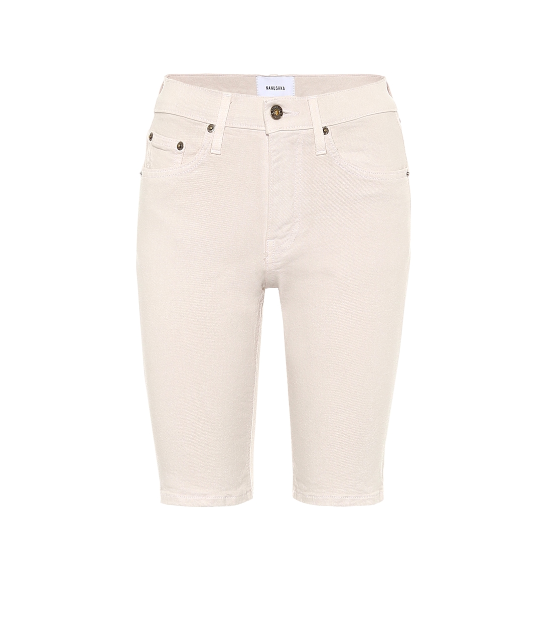 High-Rise Jeansshorts Kiki | Nanushka