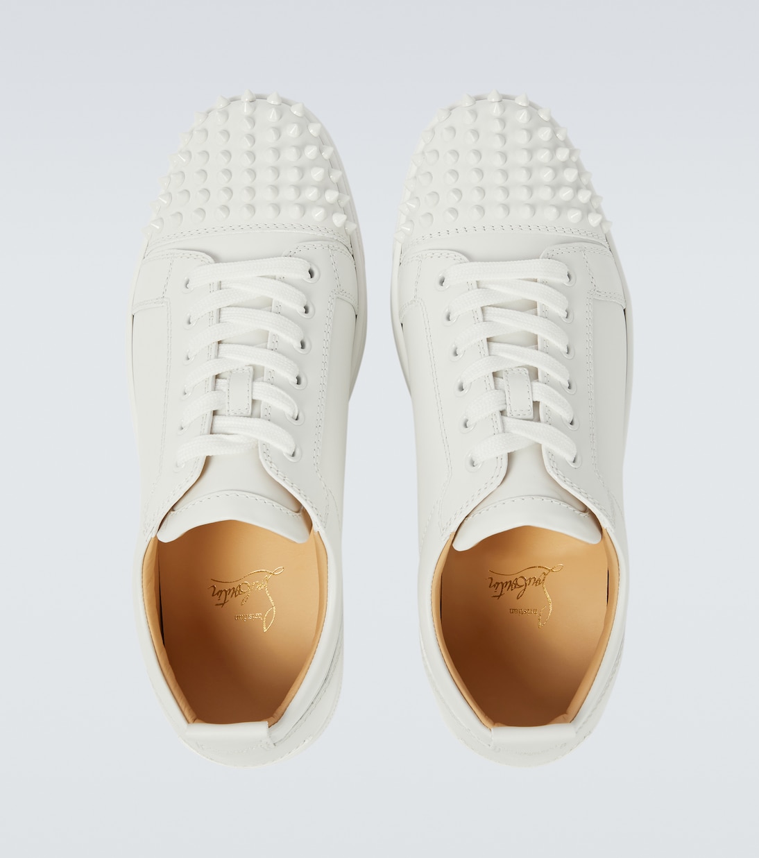 Sneakers Louis Junior Spikes aus Leder | Christian Louboutin
