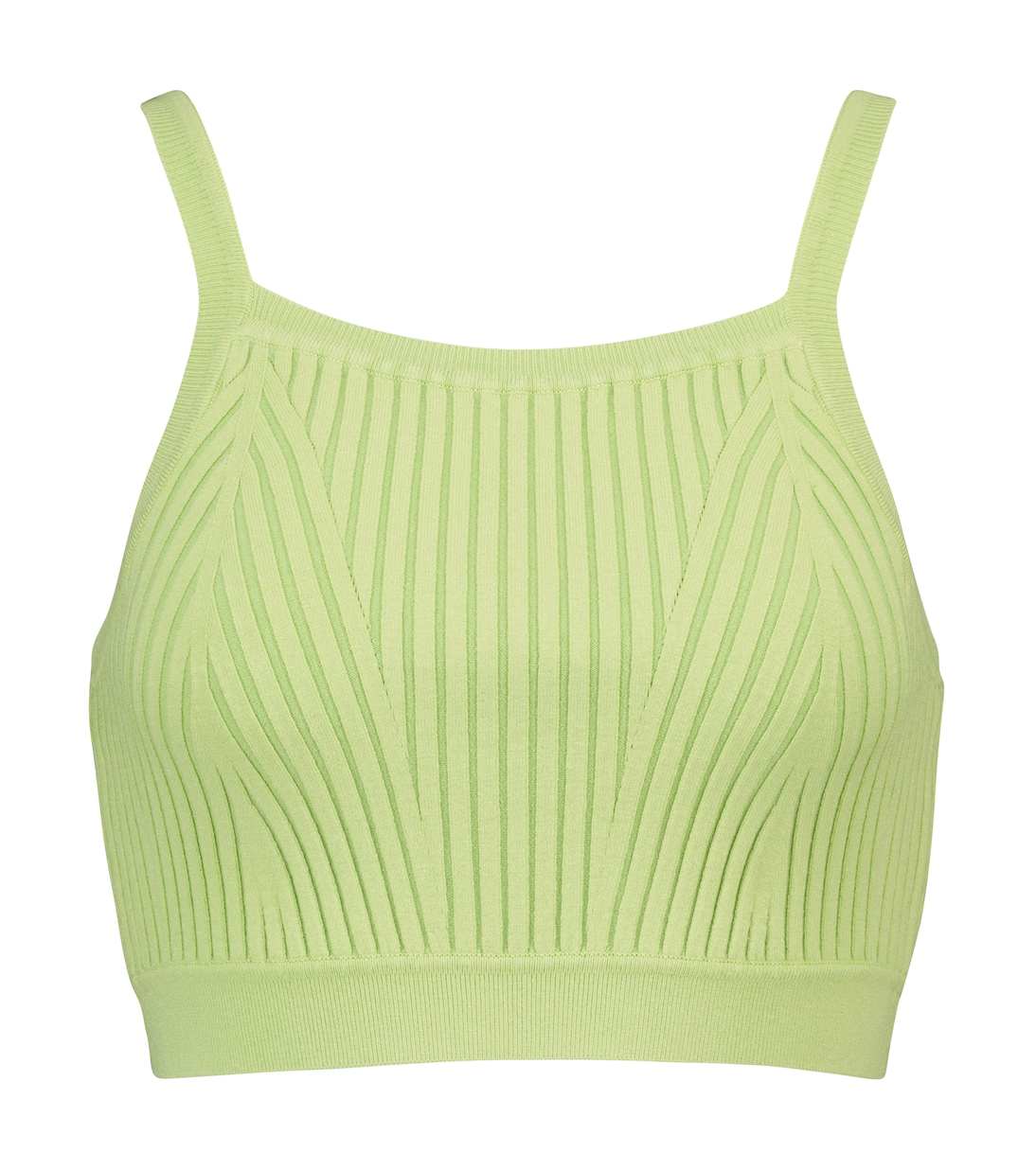 Cropped-Top aus Rippstrick | Live The Process