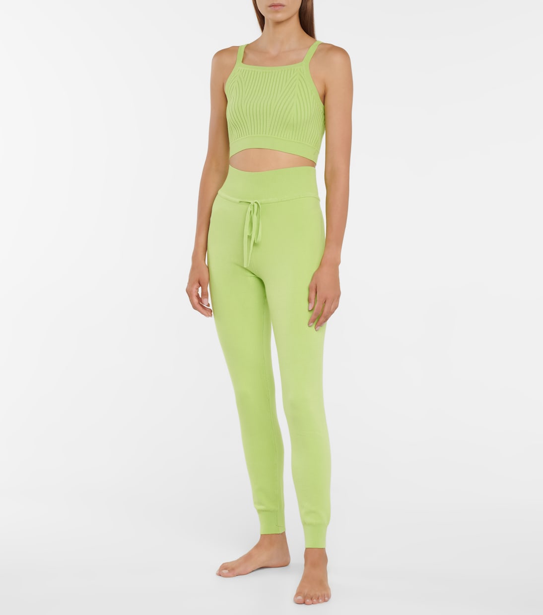 Cropped-Top aus Rippstrick | Live The Process