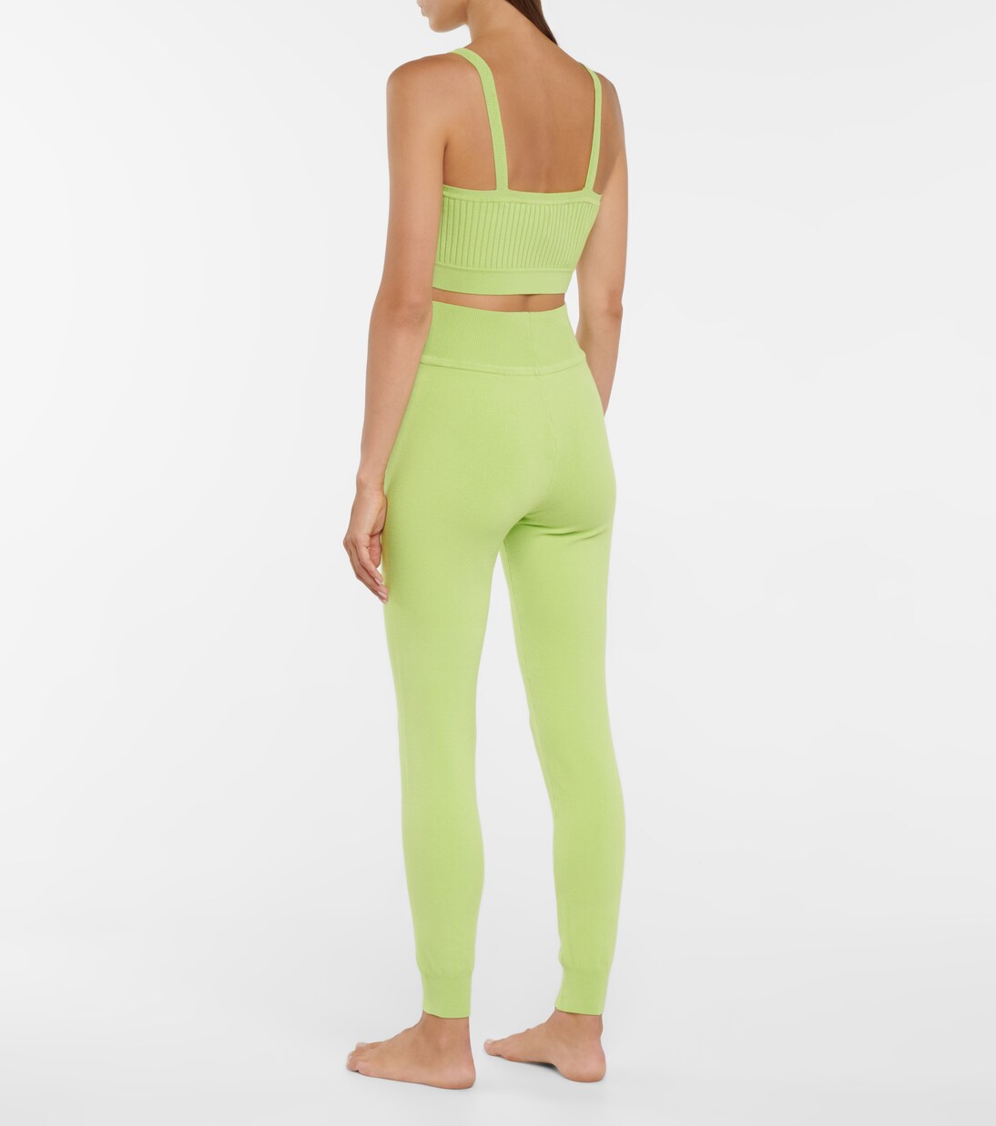 Cropped-Top aus Rippstrick | Live The Process