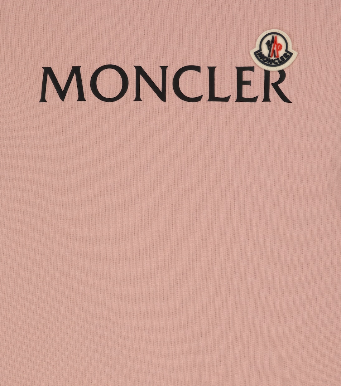 Logo cotton jersey sweatshirt | Moncler Enfant