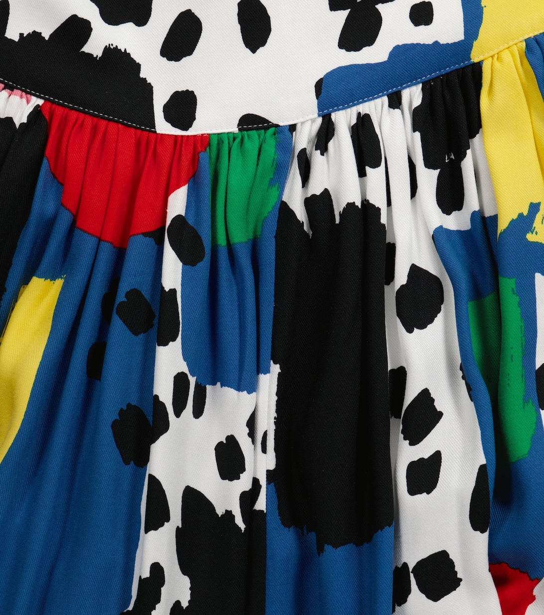 Printed ruched skirt | Stella McCartney Kids