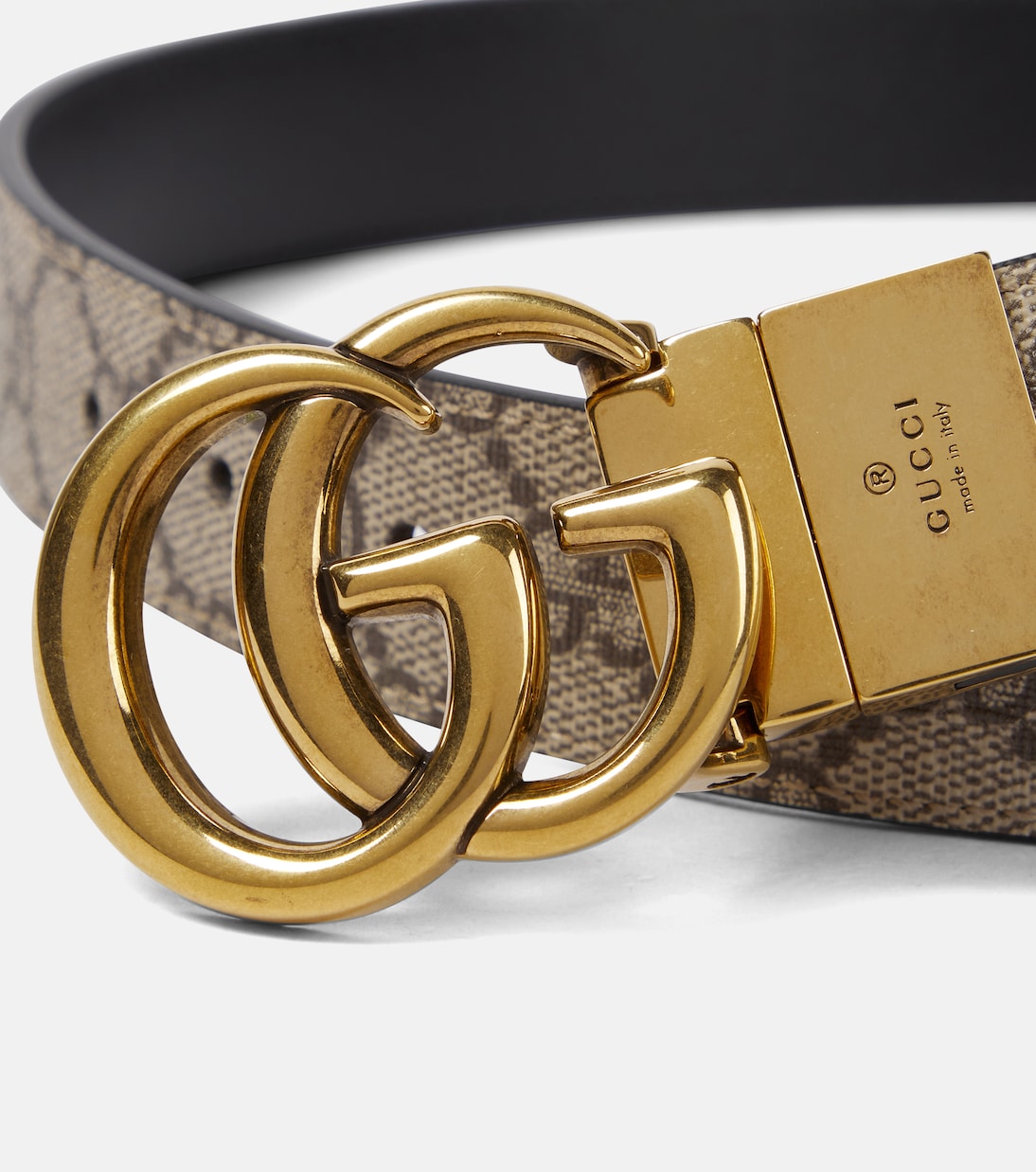 Reversible GG Supreme canvas belt | Gucci