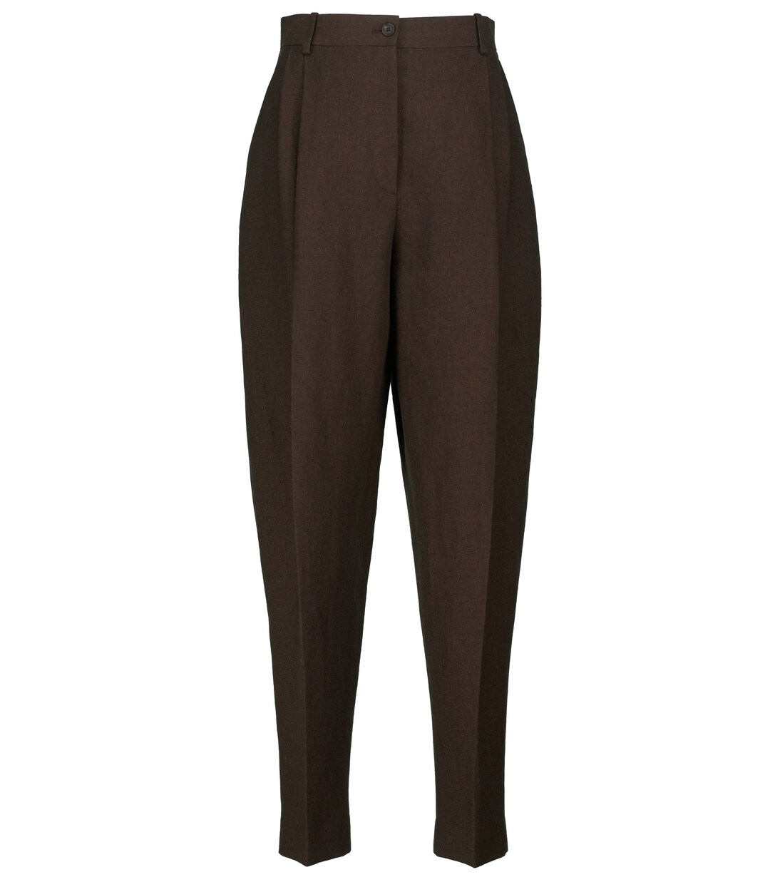 Pantalon carotte Malu en lin mélangé | The Row