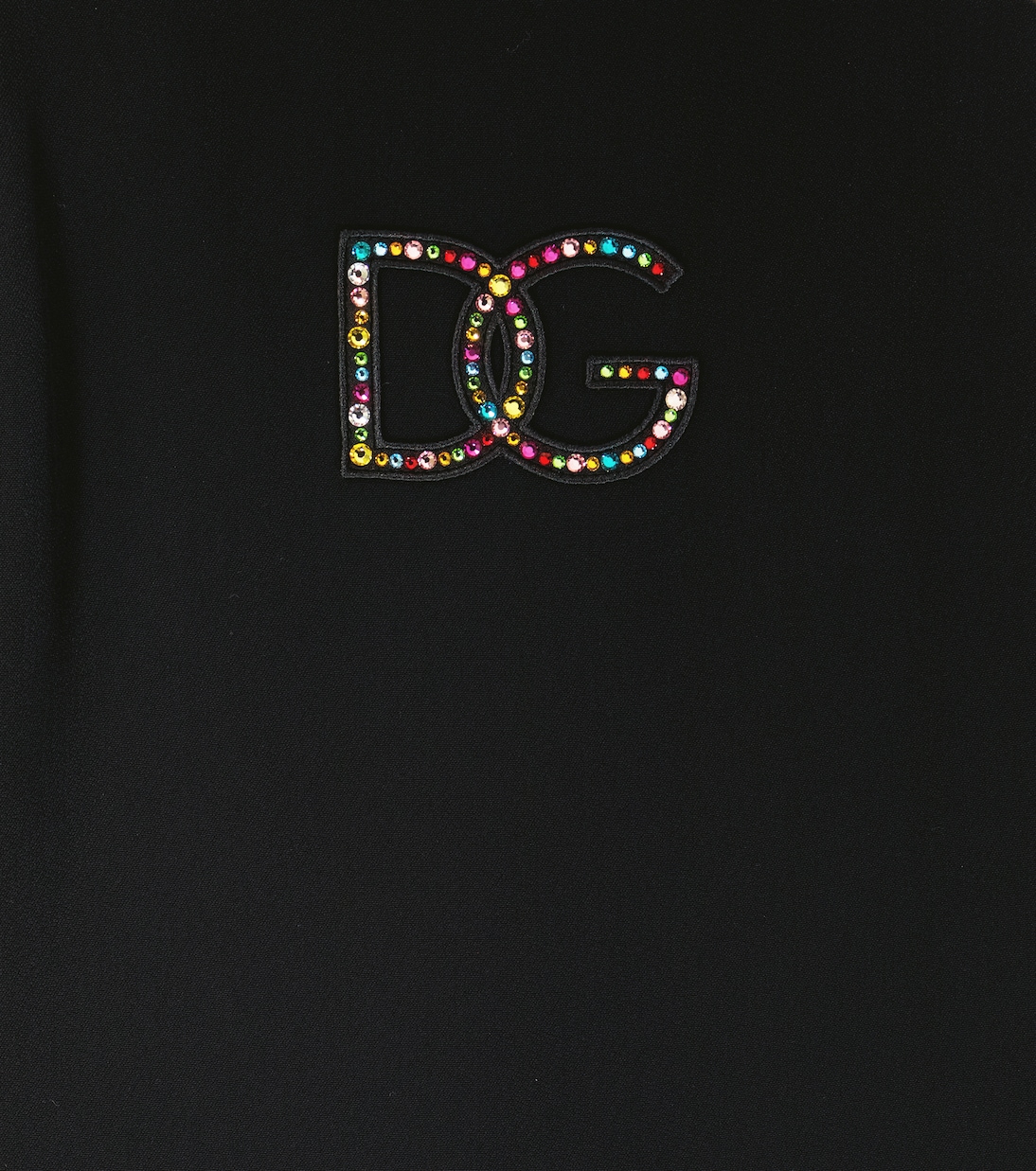 Crystal-embellished dress | Dolce&Gabbana Kids