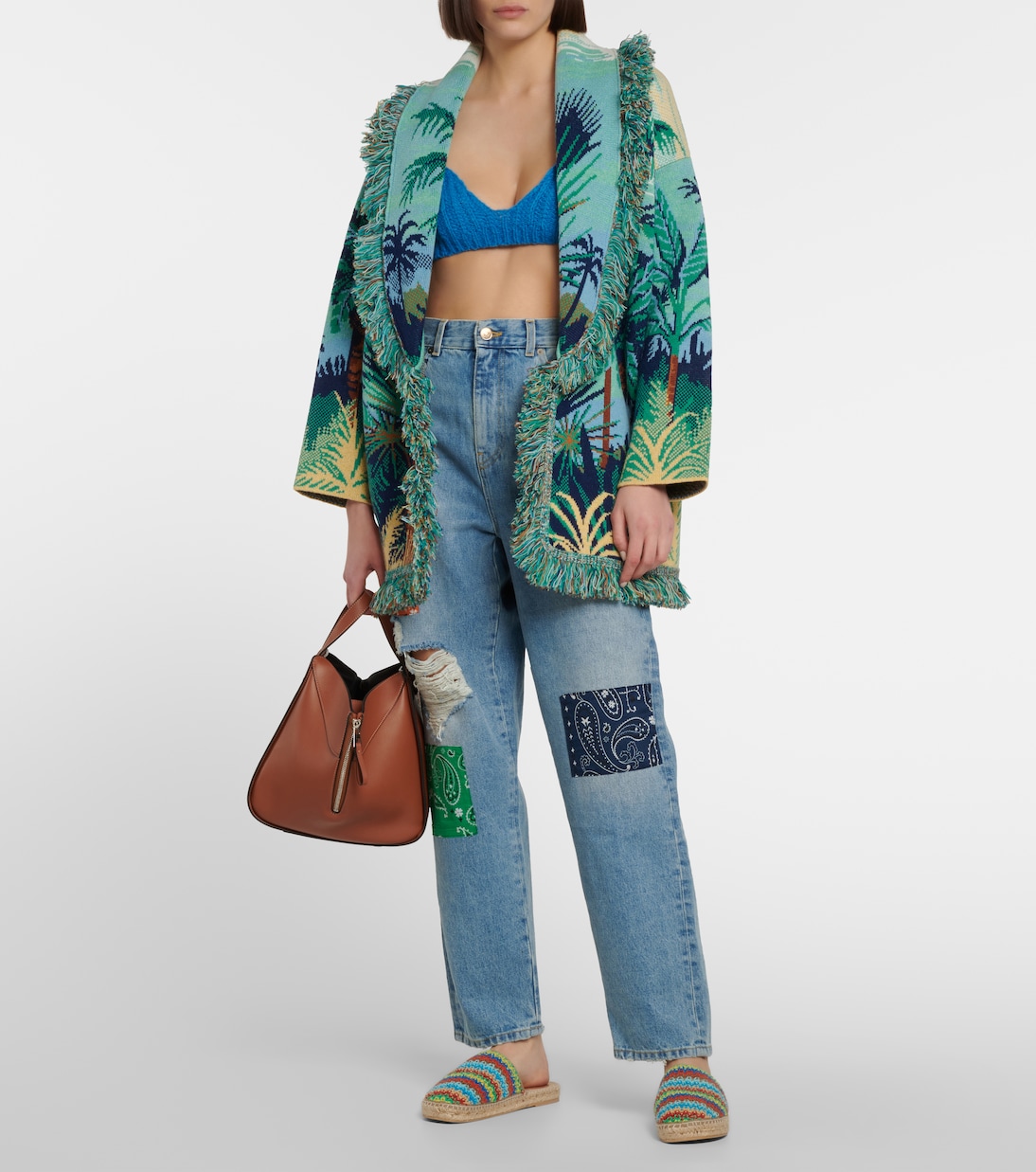 Over The Rainbow espadrilles | Alanui