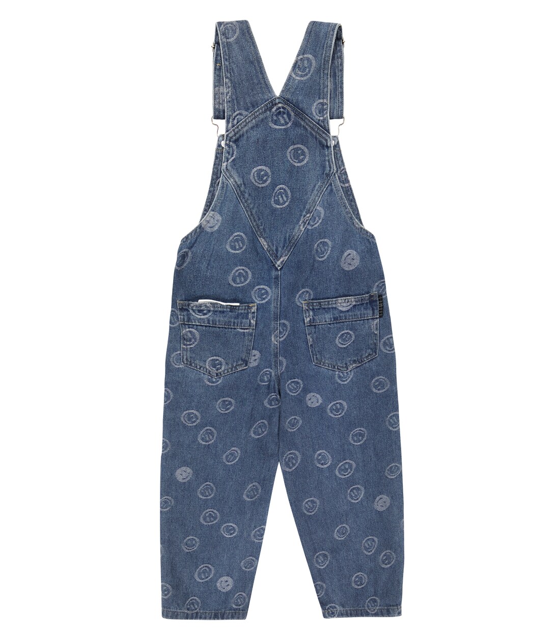 Aer printed denim dungarees | Molo