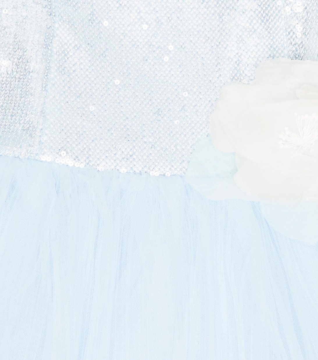 Robe en tulle à sequins | Monnalisa