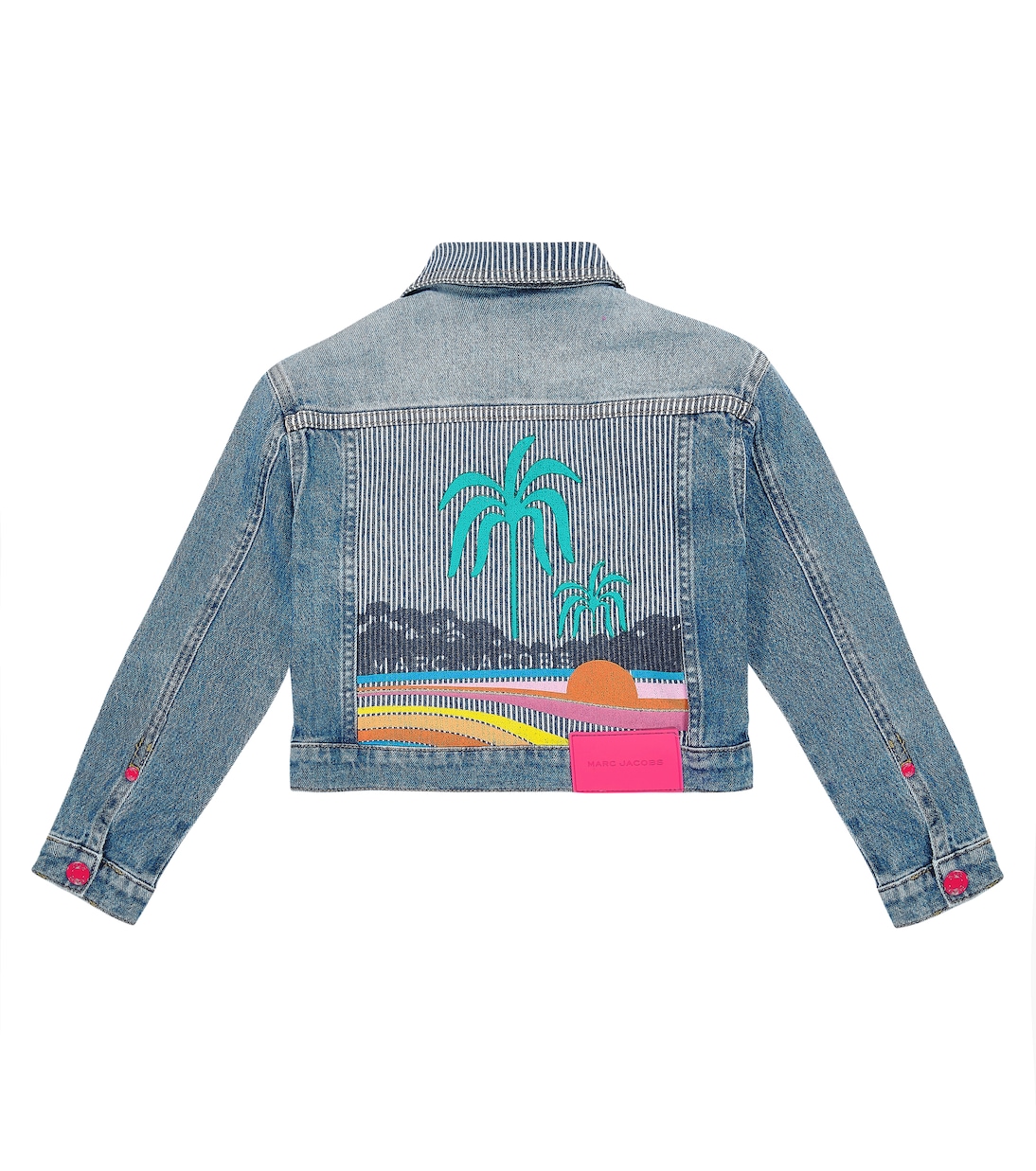 Printed denim jacket | Marc Jacobs Kids
