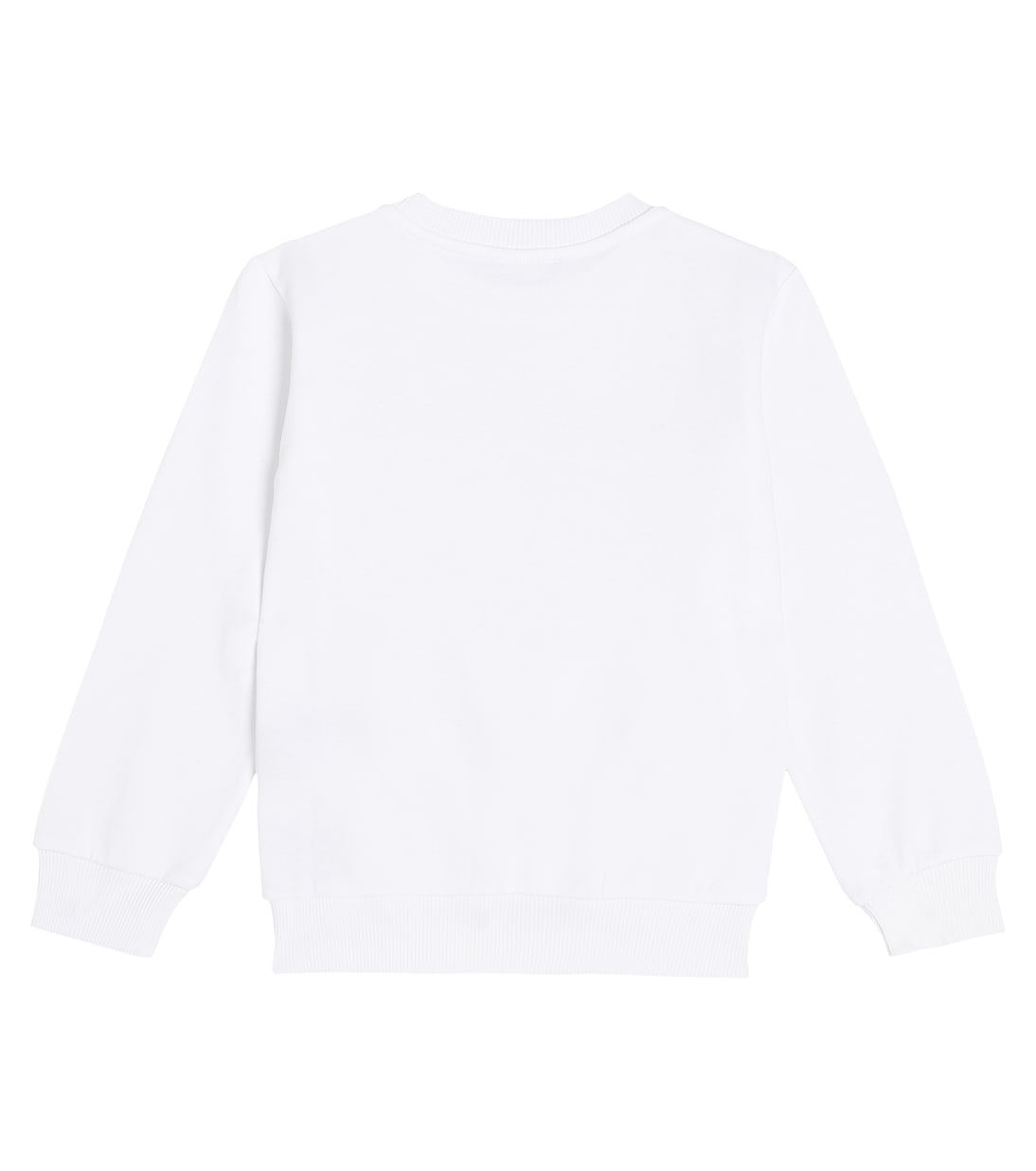 Logo cotton jersey sweatshirt | Balmain Kids