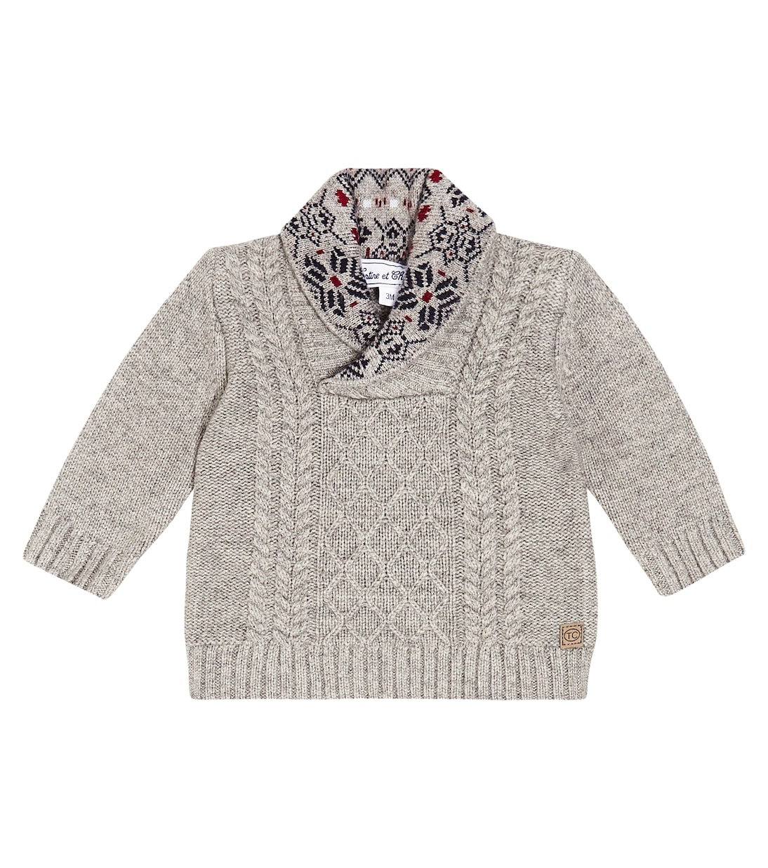 Baby wool-blend sweater | Tartine et Chocolat