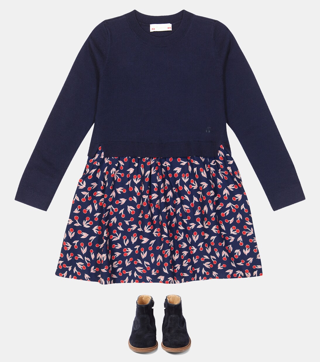 Tayra wool sweater dress  | Bonpoint