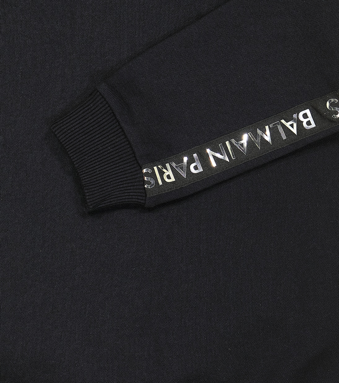 Cotton fleece sweatshirt and sweatpants set | Balmain Kids