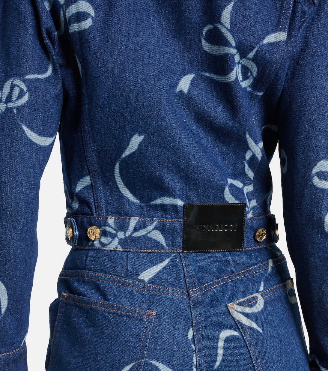 Bedruckte Jeansjacke | Nina Ricci
